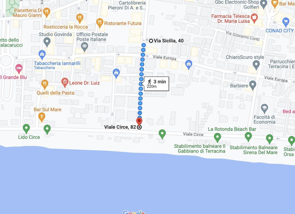 Casa Del Sole, In Via Sicilia Vicino Al Mare Apartment Terracina Bagian luar foto